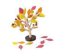 Toddmomy Legno Puzzle da Incastrare con Foglie Colorate Set Educativo per Sviluppo Abilità Manuali e Intelligenza Materiale Durevole e Sicuro Colori Casuali Colore Casuale Colore Casuale