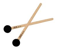 Toddmomy Mallets Professionali in Faggio Testa in Gomma 2 Pezzi per Strumenti a Percussione, Bacchette per Batteria e Gong, per Allenamenti e Performance Live
