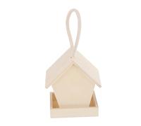 Toddmomy Mangiatoia per Uccelli Nido Decorativa e Appesa per Balcone Alimentatore per Uccelli Facile da Installare