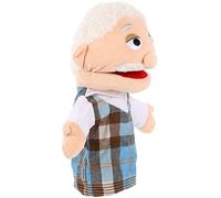 Toddmomy Manichino fai da te nonno, 1 pezzi, con bocca mobile, per bambini, narrazione di storie, gioco di ruolo (1) bambola per adulti