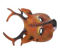 Toddmomy Maschera di Cervo per Halloween in Schiuma Pu Corna Creative, Resistente e Non Sbiadente, per Feste Mascherate e Party Cosplay