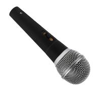 Toddmomy Microfono Giocattolo Plastica per Microfono Finto Portatile per Giochi di Ruolo Accessorio per Performance su Palco Feste e Allenamento di Public Speaking