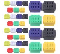 Toddmomy Mini Breadboard Pcb senza Saldatura per Circuiti Elettronici 35 Pezzi, Scheda di Test Elettronica per Principianti e Bambini