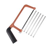 Toddmomy Mini Seghetto per Seghetto da Falegname Leggero con Lame Strumento Diy Sicuro e Facile da Usare per Artigiani