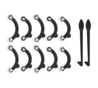 Toddmomy Modellatore Naso Invisibile per Sollevamento e Rimodellamento in Plastico Nero Set 1 Kit Clip Naso Regolabile Non Chirurgica per Donne