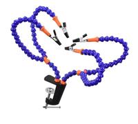 Toddmomy Morsa da Banco Multifunzionale in Lega di Alluminio Braccio a 4 Artigli Morsetto Compatto e Portatile per Saldatura Modellismo Gioielleria e Progetti Fai da Te