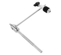 Toddmomy Morsetto Multifunzione per Campanaccio in Metallo e Abs Fissaggio Stabile e Utilizzo Versatile per Strumenti a Percussione e Batteria Colore Argento