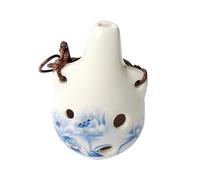 Toddmomy Ocarina Ceramica per Principianti Strumento Facile da Usare per Musicisti Suono e Uniforme per Pratica Musicale e