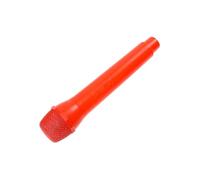 Toddmomy Oggetti Di Scena Per Microfono Di Simulazione Giocattolo Con Microfono Per Ragazzo Fare Finta Che Fa i Primi Passi Bop Impostore Abs Rosso