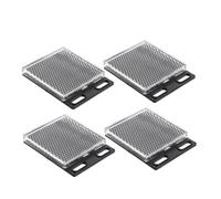 Toddmomy Pannello Retroriflettente a Griglia 4 Pezzi Per Rilevatore Fotoelettrico, Accessori Riflettenti Catadiottrici Per Strumenti Fotoelettrici, Compatibile Per Sicurezza Domestica e Stradale