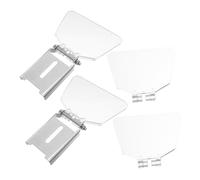 Toddmomy Parabrezza Protettivo Trasparente per Smerigliatrice da Banco Schermo Anti-polvere e Detriti Ergonomico e Leggero per Uso Professionale e Laboratori Domestici