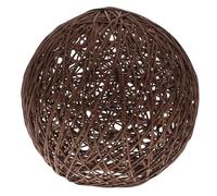 Toddmomy Paralume Sfera in Rattan Paralume per Lampada da Tavolo e Plafoniera Soffitto Accessorio Luminoso Resistente Camera da Letto e Soggiorno
