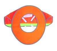 Toddmomy Parasole per Casco Edile Arancione Protezione Solare Completa per Testa e Collo, Accessorio per Cantieri e Lavori All'aperto