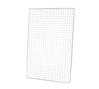 Toddmomy per Barbecue in Inossidabile 40X25Cm Rete Antiruggine e Riutilizzabile per Grigliate Accessorio Pratico per