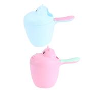 Toddmomy per Lavaggio lungo Cucchiaio per Bagno in PP Set 2 da Bagno Adorabile per per Lavaggi e Docce