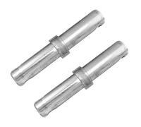 Toddmomy Perno di Accoppiamento Collare Zincato 34 MM 2 Pezzi per Ponteggi Mobili Interasse 8 CM per Edilizia e Costruzioni