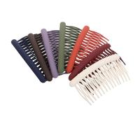 Toddmomy Pettine Laterale Francese Opaco in Plastica Morbida e Confortevole 8 Pezzi Accessorio alla Moda per Chioma da Donna la Vita Quotidiana e Feste