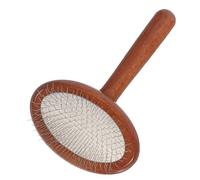 Toddmomy Pettinper Toelettatura Legno Per Cani Con Denti Acciaio Inossidabile Spazzola Per Del Pelo e Rimozione Dei Pelo Morti Adatto Tutte Le Razze Per La Toelettatura Quotidiana