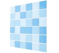 Toddmomy Piastrelle Ceramiche per Piscina 36 Pezzi, Facili da Usare, Multiuso, per Piscine All'aperto e Decorazioni Bagno Effetto Blu