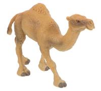 Toddmomy Piccola Statua di Cammello Realistica in Plastica per Decorazione da Scrivania e Gioco Educativo Figura di Cammello Monocorno per Scenario Naturale e Regalo Compleanno