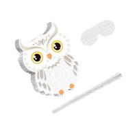 Toddmomy Pinata Gufo con Benda e Bastone Figure Gufo per Decorazioni Halloween Compleanno e Interattivo per Feste con Design e Robusto