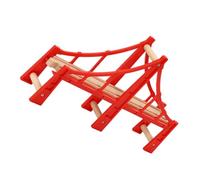 Toddmomy Ponte Sospeso per Binari del Treno Giocattolo Scena Ferroviaria Sostitutivo Accessorio Compatibile con Principali Marche Dettagli Realistici e Superficie Levigata per Sicurezza