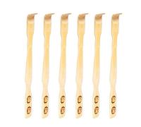 Toddmomy Portatile Raschietto 6Pcs Posteriore Scratcher Schienale In Legno Scratcher Legno L' auto- Torna Scratcher Massager per Gli Uomini Adulti Spingiacqua