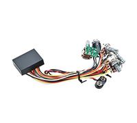 Toddmomy Preamplificatore per Chitarra e Basso Accessorio Eq Professionale Facile Installazione e Sostituzione Migliora Suono e Effetto Compatibile con Strumenti Musicali