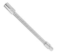 Toddmomy Prolunga Flessibile per Chiave Inglese in Acciaio a Molla Argento | Uso Professionale e Personale, Portatile e Pratico, Forte Resilienza e Piegatura Flessibile