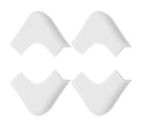 Toddmomy Protezione Angoli per Sicurezza per Mobili in Silicone Bianco 4 Pezzi e Facile Manutenzione Paraurti Morbido Resistente All'usura Ragazzo Ragazza