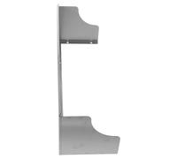 Toddmomy Protezione per Cassetta Postale da Giardino in Acciaio Inossidabile 405 Mm, Piastra Antipioggia Montata a Parete Drenaggio Aperto, Copertura Resistente alle Intemperie per Esterni