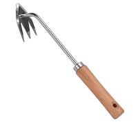 Toddmomy Rastrello Manuale per Estirpare Erbacce Strumento Multi Funzione per Giardinaggio Ergonomico e Leggero Rimozione Radici e Erbe Infelici Utile Giardini e Aree Verdi