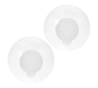 Toddmomy Ricambi per Lampadario 2 Pezzi Paralume in Vetro a Forma di Globo, Resistente e Moderno, come Coprilampada per Cucina e Decorazione della Casa