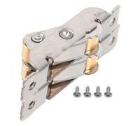 Toddmomy Rulli per Porte Scorrevoli in Acciaio Plastico 77 Tipo 2 Pezzi, Rullo Silenzioso per Porta a Zanzariera e Vetro, Accessori per Installazione e Sostituzione Porte Scorrevoli