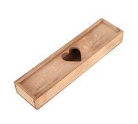 Toddmomy Scatola Legno Elegante Per Annuncio Di Gravidanza Con Coperchio Contenitore Per Test Di Gravidanza e Souvenir Perfetta Per Shower e Rivelazioni Di Genere Scatola Per Ricordi