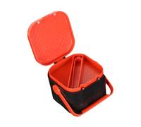 Toddmomy Scatola per Esche Respirabile per Lombrichi Contenitore Resistente per Pesca Allevamento di Esche Vive Adatta per Vermi e Sanguisughe Multifunzionale e Pratica