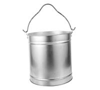 Toddmomy Secchio per in Metallo Maniglia Contenitore per Carbone per Barbecue e Design e Moderno per