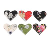 Toddmomy Segnalibro Angolare a Forma di Cuore Multipurpose Design per Decorare Libri 6 Pezzi in Cuoio Vintage per Premi in Aula e Amanti della Lettura