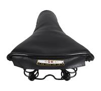 Toddmomy Sella per Bici retrò in Materiale Vintage Ammortizzata Cuscino per Sella Tre Ruote Vintage Nero Cuscino Comodo Adatto Bici d'Epoca