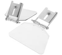 Toddmomy Set 1 Pezzo Protettore per Occhiali di Protezione Trasparente in Plastico e Metallo Design Anti Schegge per Molatura Affidabile