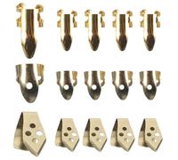 Toddmomy Set 1 Pz Plettri in Metallo per Dita Proteggi Dita Mano per Suonare Chitarra Acustica e Classica Design Antinfortunistico e Pratico
