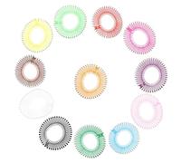 Toddmomy Set 12 pezzi pettini circolari in propilene, accessori pratici per acconciature, perfetti per il make-up e il lavaggio Colore Casuale