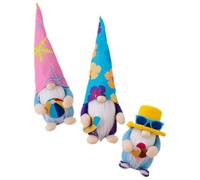 Toddmomy Set 3 Pezzi Folletti in Stoffa con Riempimento PP e Ghiaia per Decorazioni Estive a Feste e Tavoli Colore Casuale