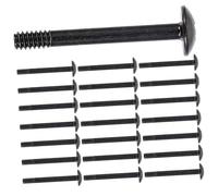 Toddmomy Set 30 Pezzi Viti Autofilettanti in Ferro per Ventola PC e Radiatore Cpu, Viti di Montaggio Lunghe per Case Computer, Accessori per Raffreddamento Hardware