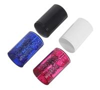Toddmomy Set 4 Pezzi Shaker Ritmico per Strumento a Corde e Ukulele, Strumento Musicale a Percussione per Adulti Fissaggio alle Dita, Accessorio Musicale Portatile per Chitarra e Banjo
