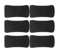 Toddmomy Set 6 Cuscinetti Colore Nero in Schiuma per Piedi Morbidi e Facili da Pulire per Attrezzi Palestra Adatti per Esercizi Sit-up e Estensione Gambe