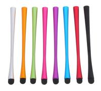 Toddmomy Set 8 Penne Capacitive Uniche Antiscivolo per Smartphone e Tablet, Stilo Sottile Presa Forte, Compatibili Touch Screen Capacitivi, per Uso Quotidiano Digitale Colore Casuale