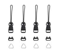 Toddmomy Set 8 Pezzi Adattatori Connettore Qd per Tracolla Fotocamera Fibbie a Sgancio Rapido Anelli Triangolari in Metallo Compatibili Reflex Mirrorless e Fotocamere a Telemetro