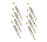 Toddmomy Set 8 Pioli Per Arpa Lira Professionali, Perni Di Ricambio Per Corde, Accessori Per Strumenti Musicali a Corda, Fissaggio Corde Preciso e Resistente, Adatto Per Accordatura Rapida