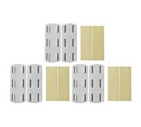 Toddmomy Set da 3 Supporti Adesivi per Presa Sospesa, Gancio per Pannello di Permutazione, Organizer per Cavi da Parete senza Fori, Compatibile Router e Telecomandi, Facile Fissaggio